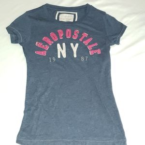 Aeropostale blue tshirt